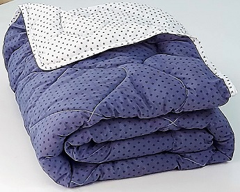 Ковдра HOME LINE, синтепон 100%, 145х210см, 125 гр/м2, бязь (20190055)